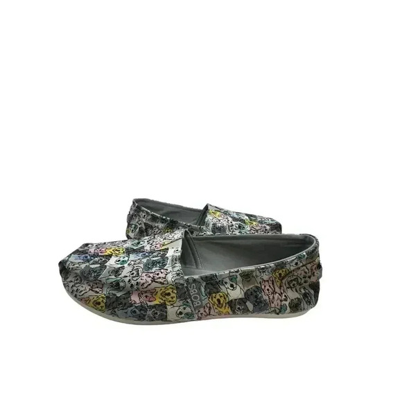 Skechers BOBs for Dogs Posh Pups Slip On Flat Loafers Memory Foam Shoes Size 9.5 - Picture 11 of 13